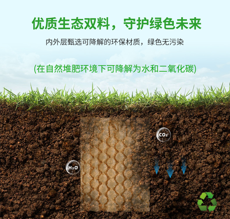 BioAir 纸葫芦膜(纸Wrapper)生物降解特点
